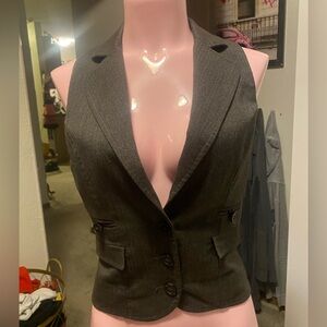 Kookai Charcoal Sleeveless Vest